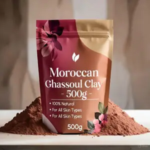 🪶 Moroccan Ghassoul Clay – 500g